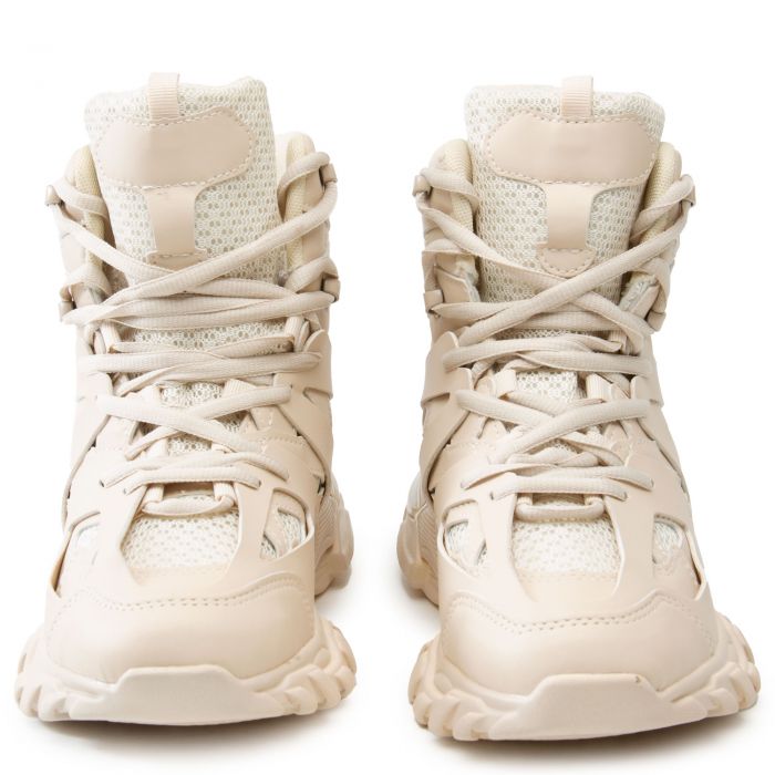 Liftoff-1 High Top Sneaker Beige
