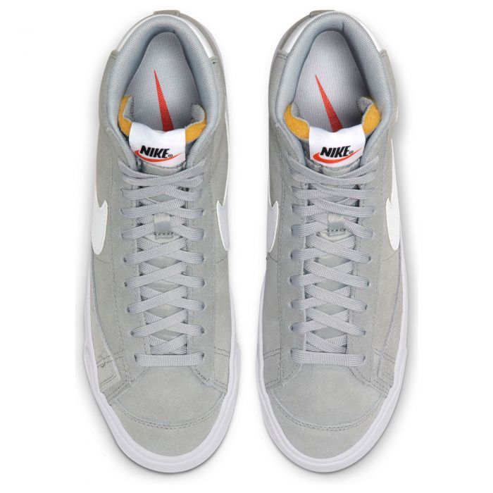 Blazer Mid '77 Suede Lt Smoke Grey/White-White-Black