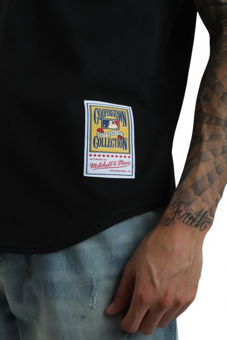  Frank Thomas Black Chicago White Sox 2005 Authentic Batting Practice Jersey Black