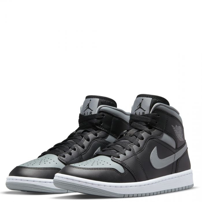 black gray white jordan 1
