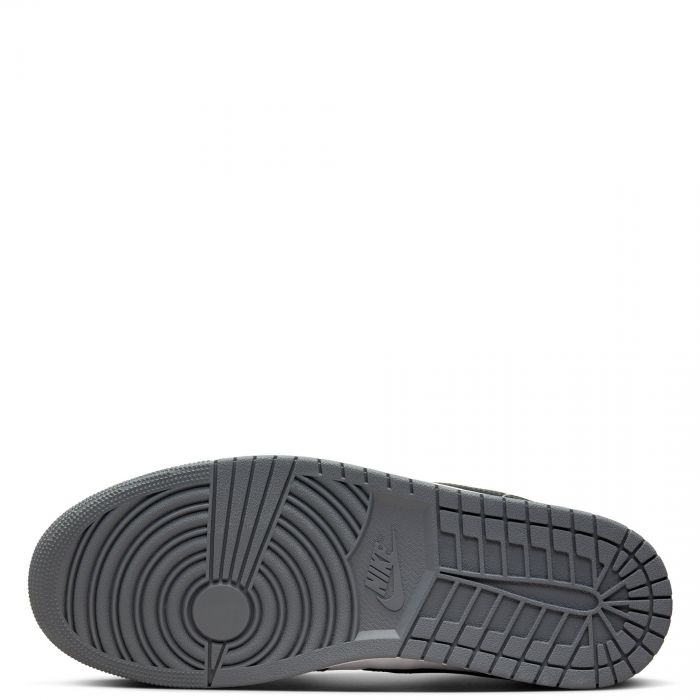 Air Jordan 1 Low White/Black-Iron Grey