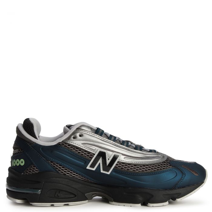 1000 Deep Ocean with Dark Silver Metallic and Mint Flash