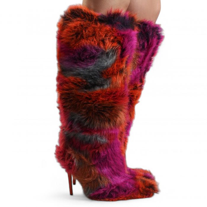 Upsetter Stiletto Boot  Multi Color