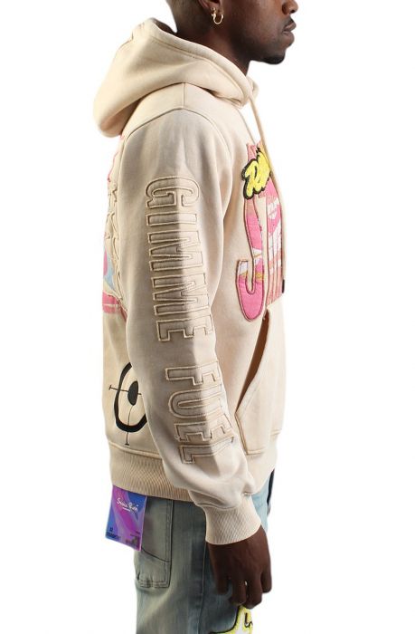 Smoke Racers Hoodie Clay
