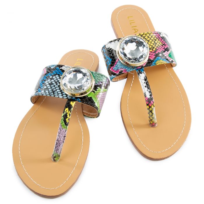 LILIANA Papi-1 Flat Sandals PAPI-1-MUSN - Shiekh