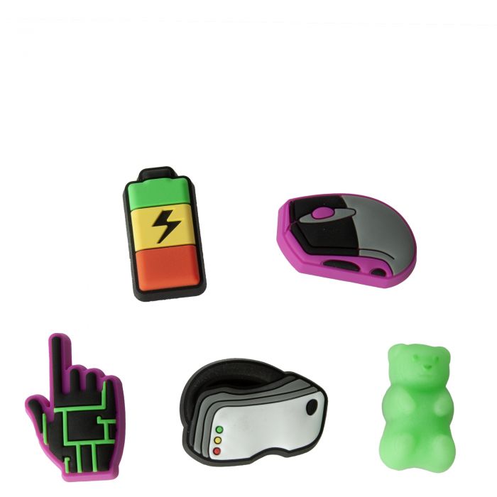 Metaverse Gaming 5 Pack Jibbitz Multi Color