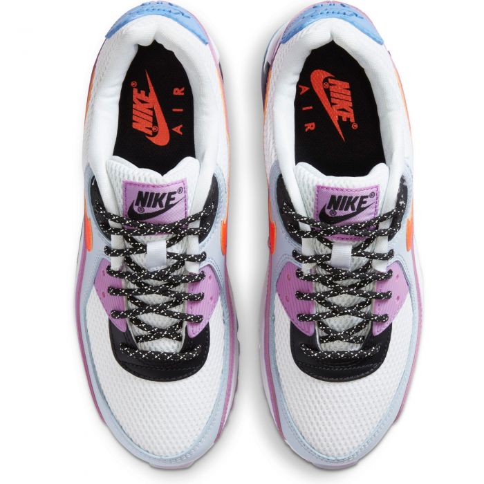 Women's Air Max 90 White/Hyper Crimson-Violet Star