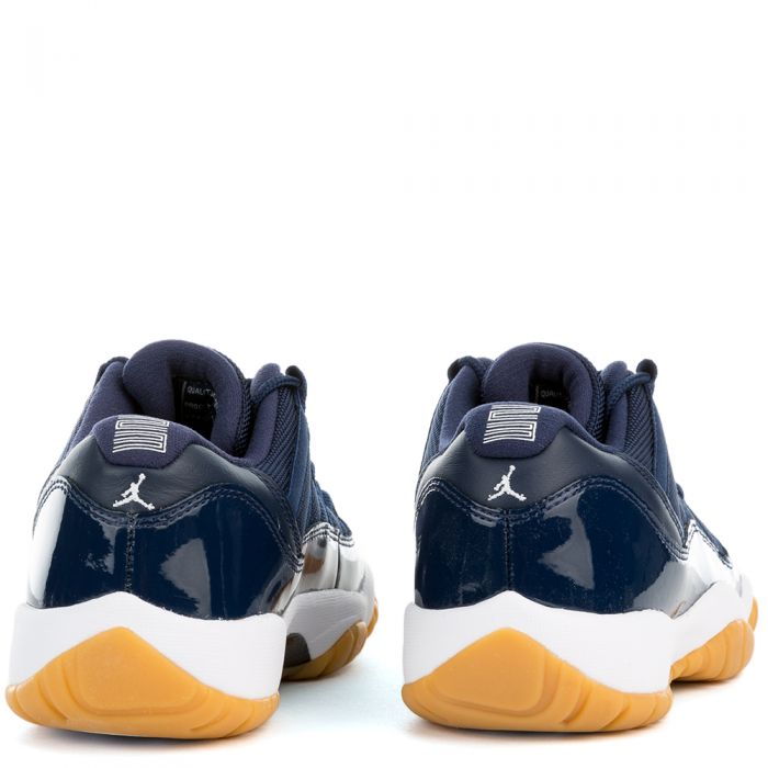 AIR JORDAN 11 RETRO LOW GS MIDNIGHT NAVY/WHITE-GUM LIGHT BROWN