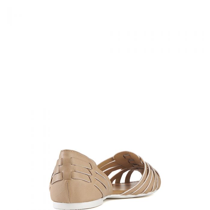 C-XL7315 Casual Slip On Flat Shoe Dark Beige