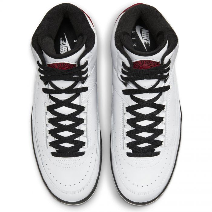 Air Jordan 2 Retro White/Varsity Red-Black