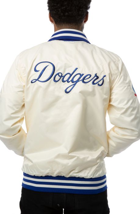 Los Angeles Dodgers starter jacket Mサイズ STARTER Los Angeles Dodgers Varsity Jacket LSZ50933 - Shiekh