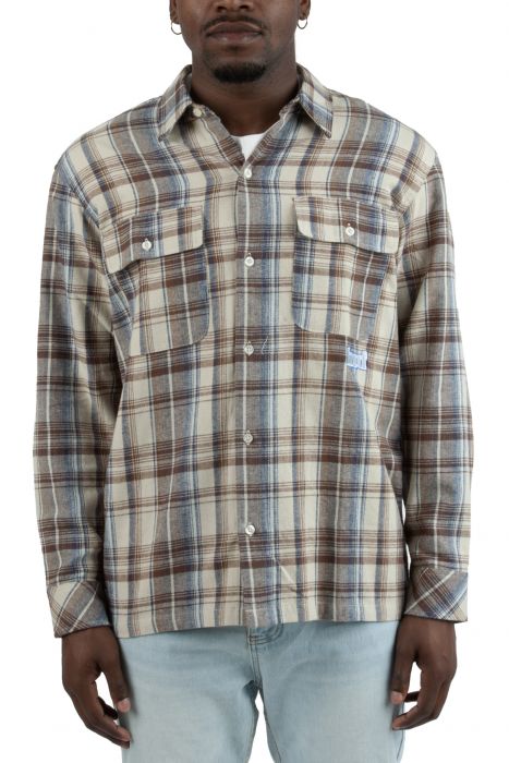 Banks Flannel Cream/Sage