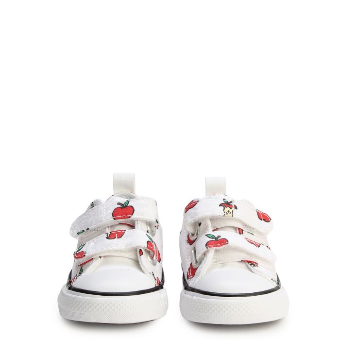Toddler Chuck Taylor All Star Allover Apples Easy On White/Red/Black
