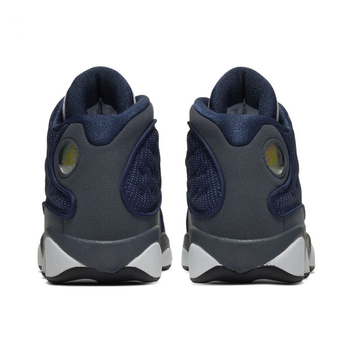 (PS) Air Jordan 13 Retro Navy/University Blue-Flint Grey-White