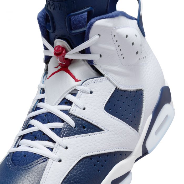Air Jordan 6 Retro White/Varsity Red-Midnight Navy