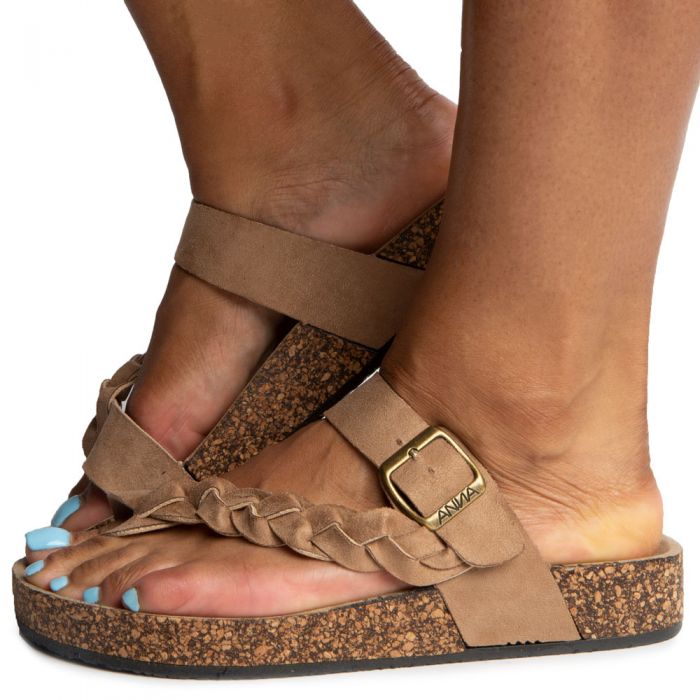 DND FASHION INC Glory-225 Sandals GLORY-225-TAUPE - Shiekh