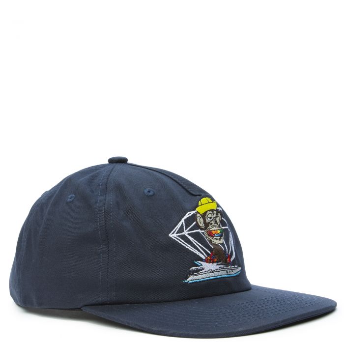 Rainbow Grill Hat Navy