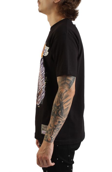 NBA Los Angeles Lakers Blaze T-Shirt  Black