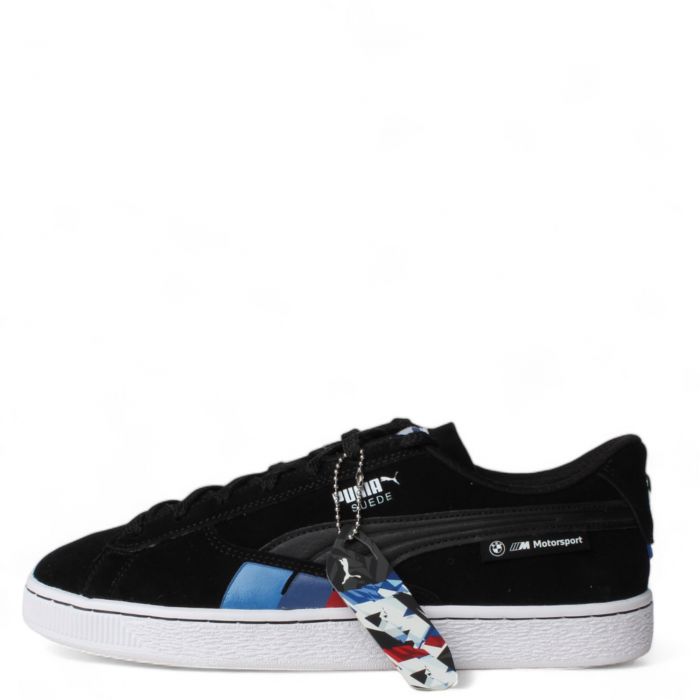 BWW M Motorsport Suede Sneakers Black/White