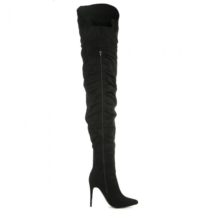 Women's Valentina-7-S Over The Knee Boot BLACK