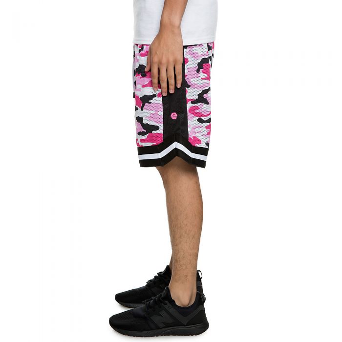 MEN'S ELBOWGREASE CAMO SHOOTER SHORTS Pink