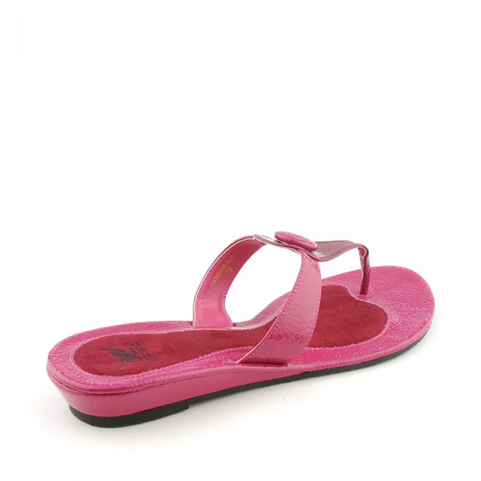 Women's Goddess Thong Sandal Fuchsia