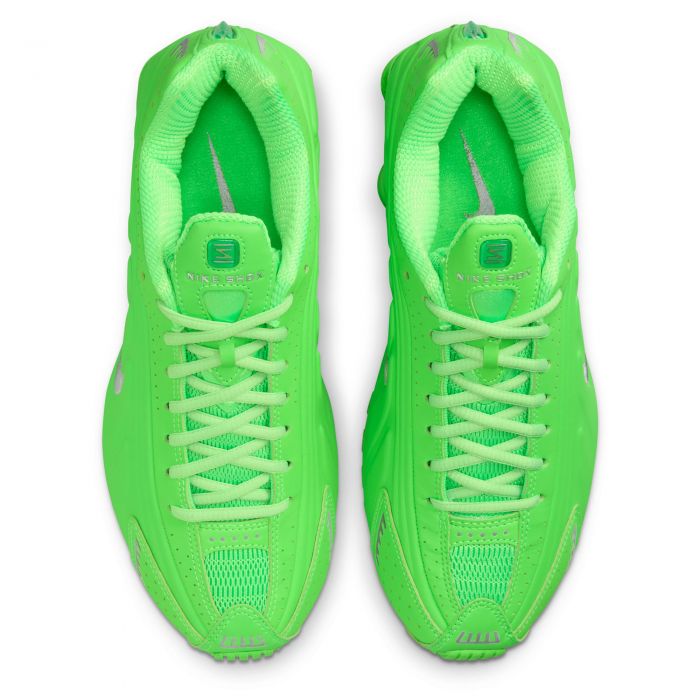 Shox R4 Green Strike/Metallic Silver