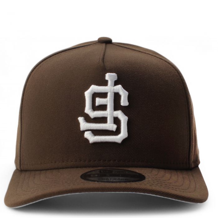 MLB San Francisco Giants Upside Down 9Fifty Snapback Brown