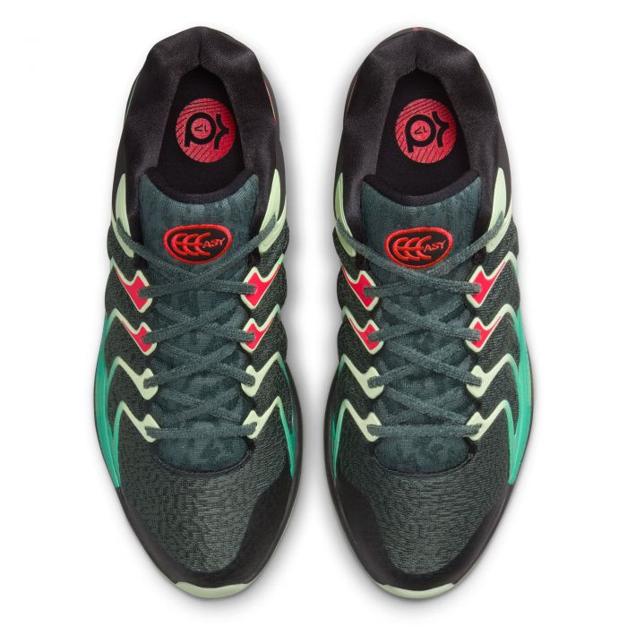 Kevin Durant KD17 Black/Bright Crimson-Vintage Green