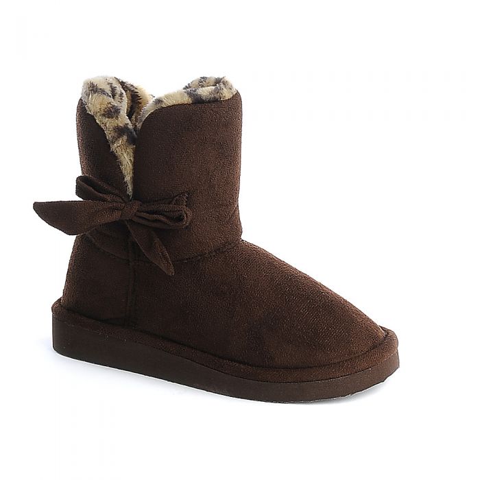 Kids Lovely-IIS Ankle Boot Brown/Leopard
