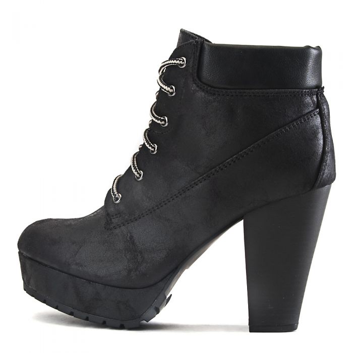 High Heel Ankle Boot DB-HW2284 Black