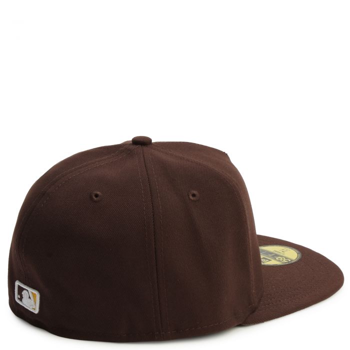 MLB San Diego Padres 59FIFTY Fitted Hat Brown