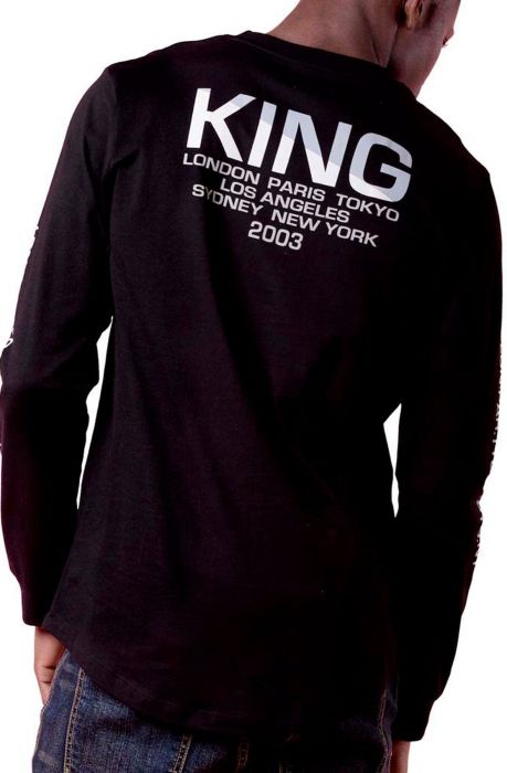 Homerton Longsleeve T-Shirt Black All Black