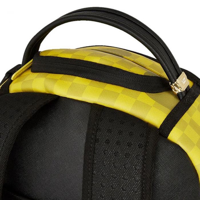 SpongeBob CheckerBob DLXSV Backpack Yellow