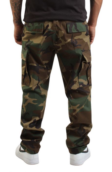 Camo Tactical BDU Pants Woodland Camo