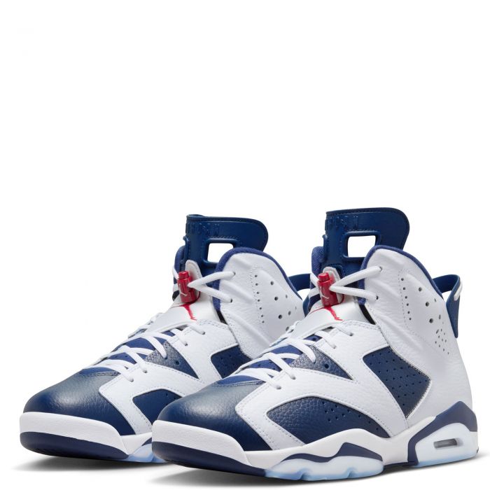 Air Jordan 6 Retro White/Varsity Red-Midnight Navy