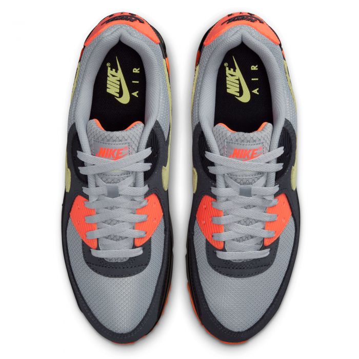Air Max 90 Lt Smoke Grey/Limelight-Hyper Crimson