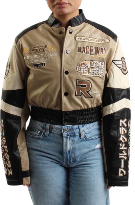 ジャケット・アウター highlight cropped jacket ジャケット・アウター highlight cropped jacket CROPPED MOTO