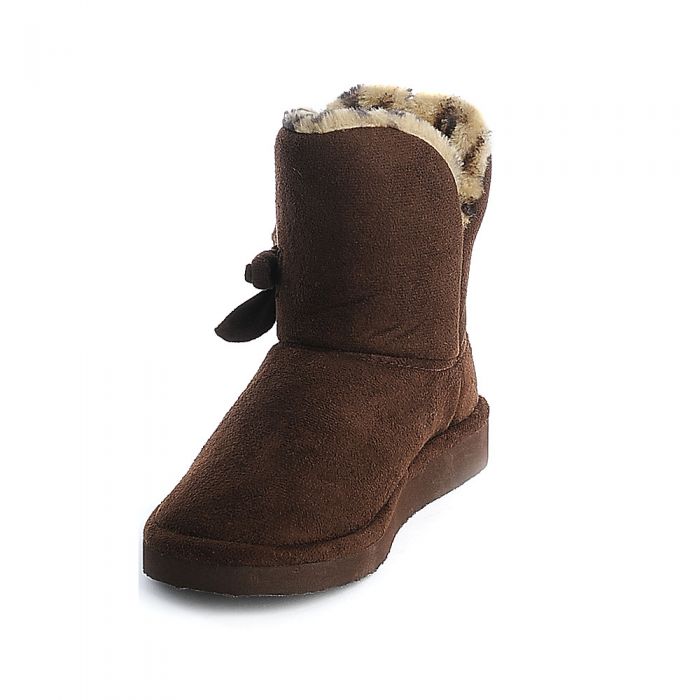 Kids Lovely-IIS Ankle Boot Brown/Leopard
