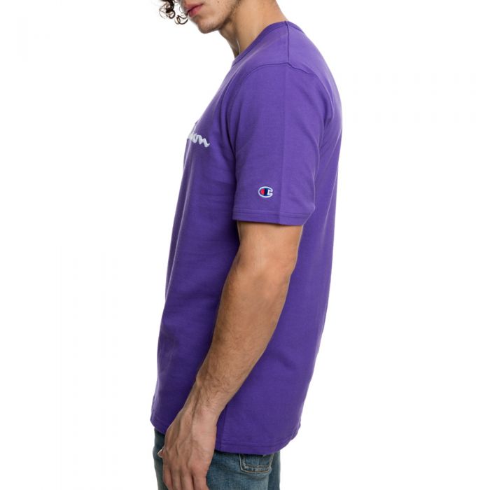 EMB TEE PURPLE