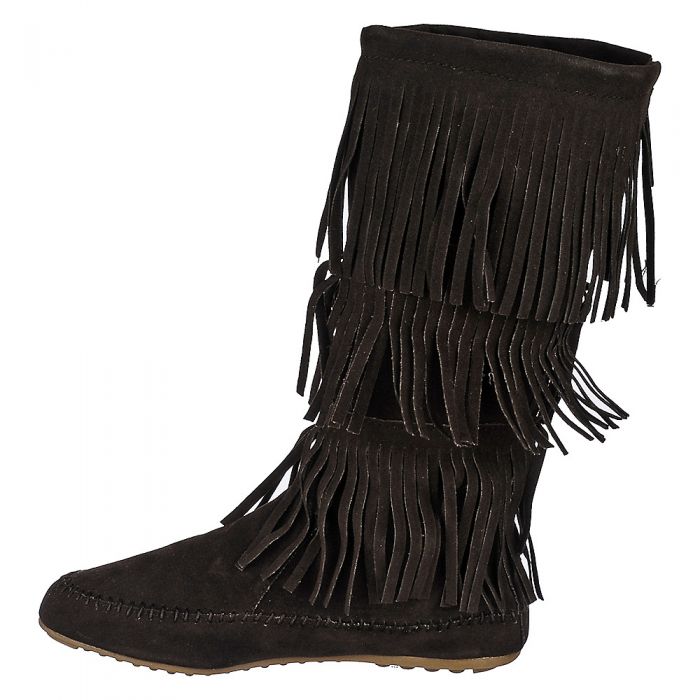 Fringe Pocket Boot Cherokee-03 Brown Brown