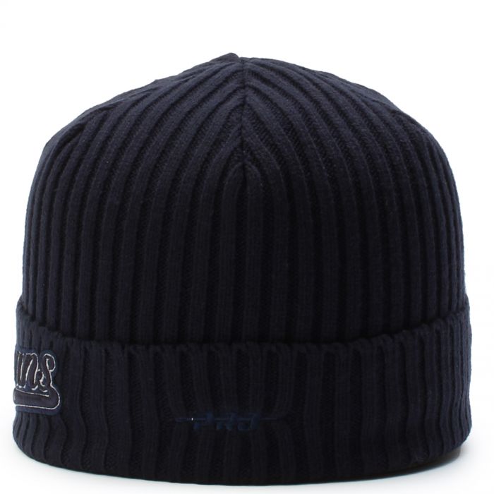 Houston Texans Script Beanie  Midnight Navy