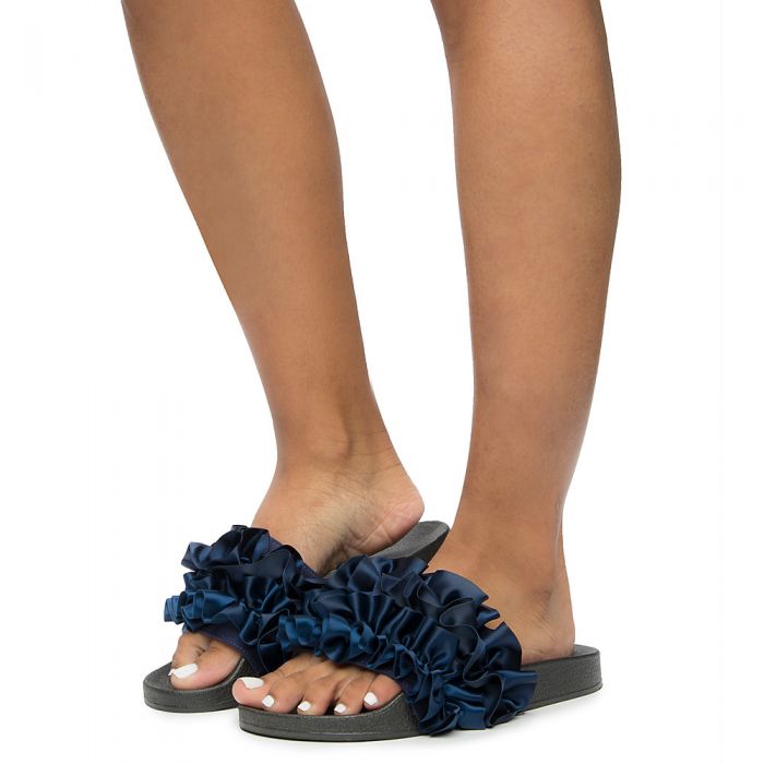 Women's Cozy-21M Slides Navy