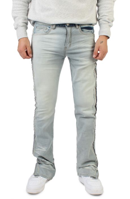 Ross Flare Denim Light Stone