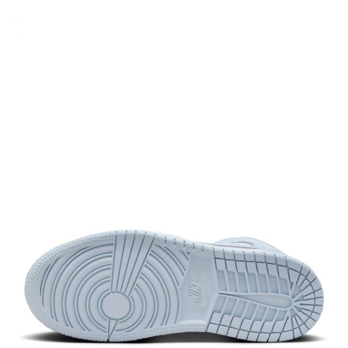 Pre-School Jordan 1 Mid Cobalt Bliss/White-Neutral Grey