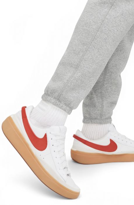 Fleece Cuffed Pants Dark Grey