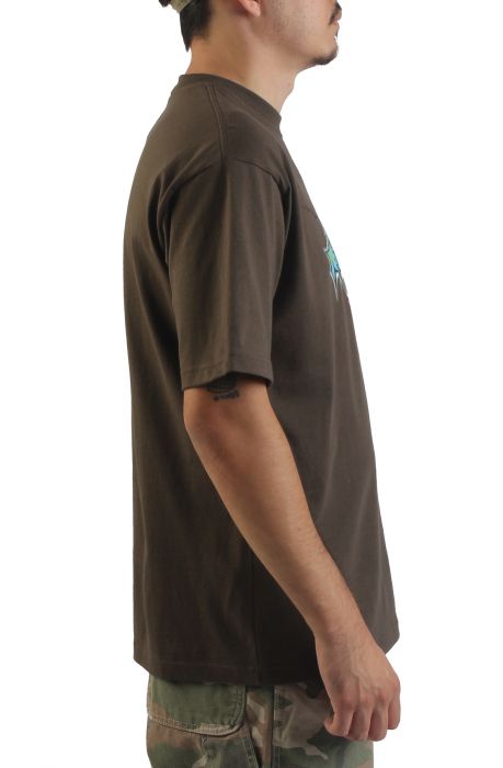 Goofy Ghoul T-Shirt  Coal Brown