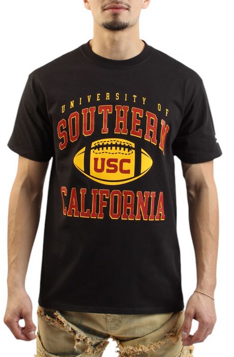 USC Football Tee - Blk/Red/Y BLACK/RED/YELLOW