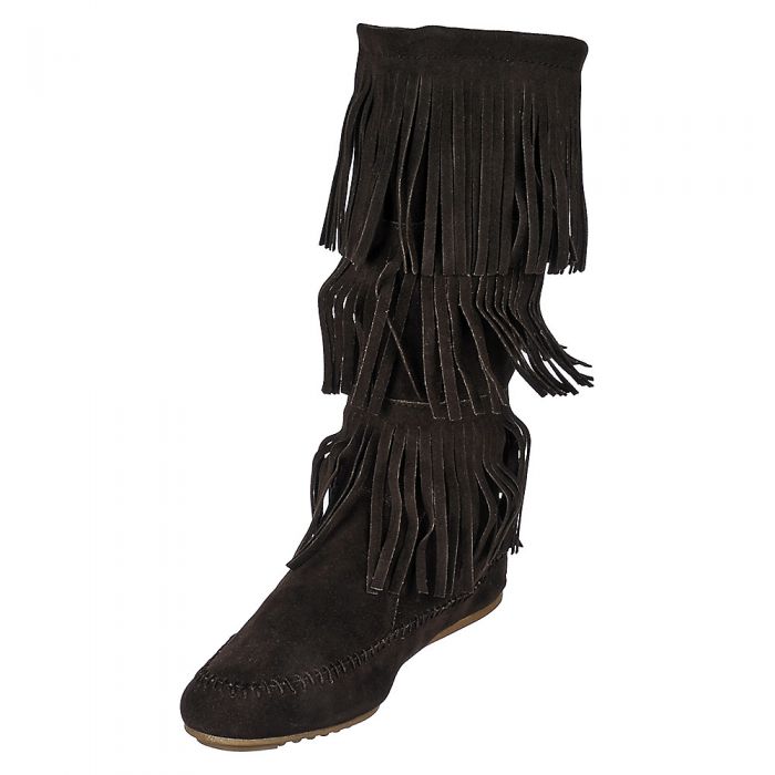 Fringe Pocket Boot Cherokee-03 Brown Brown