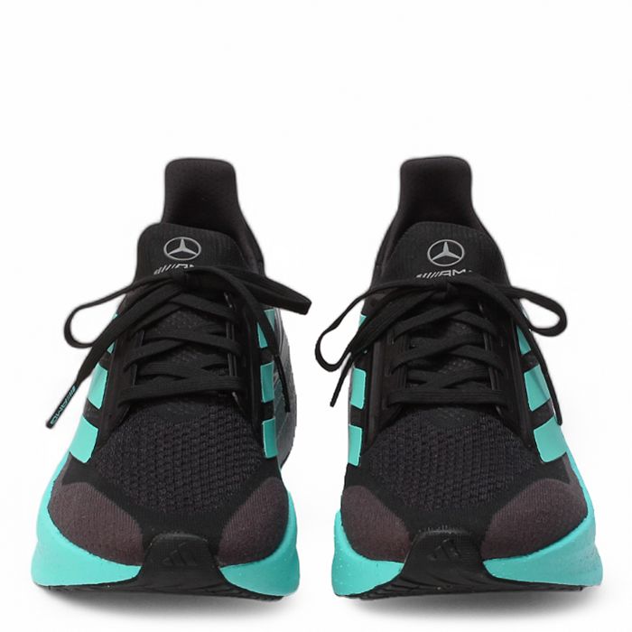 MERCEDES AMG PETRONAS FORMULA ONE TEAM Ultraboost 5X  Core Black / Semi Mint Rush / Iron Metallic